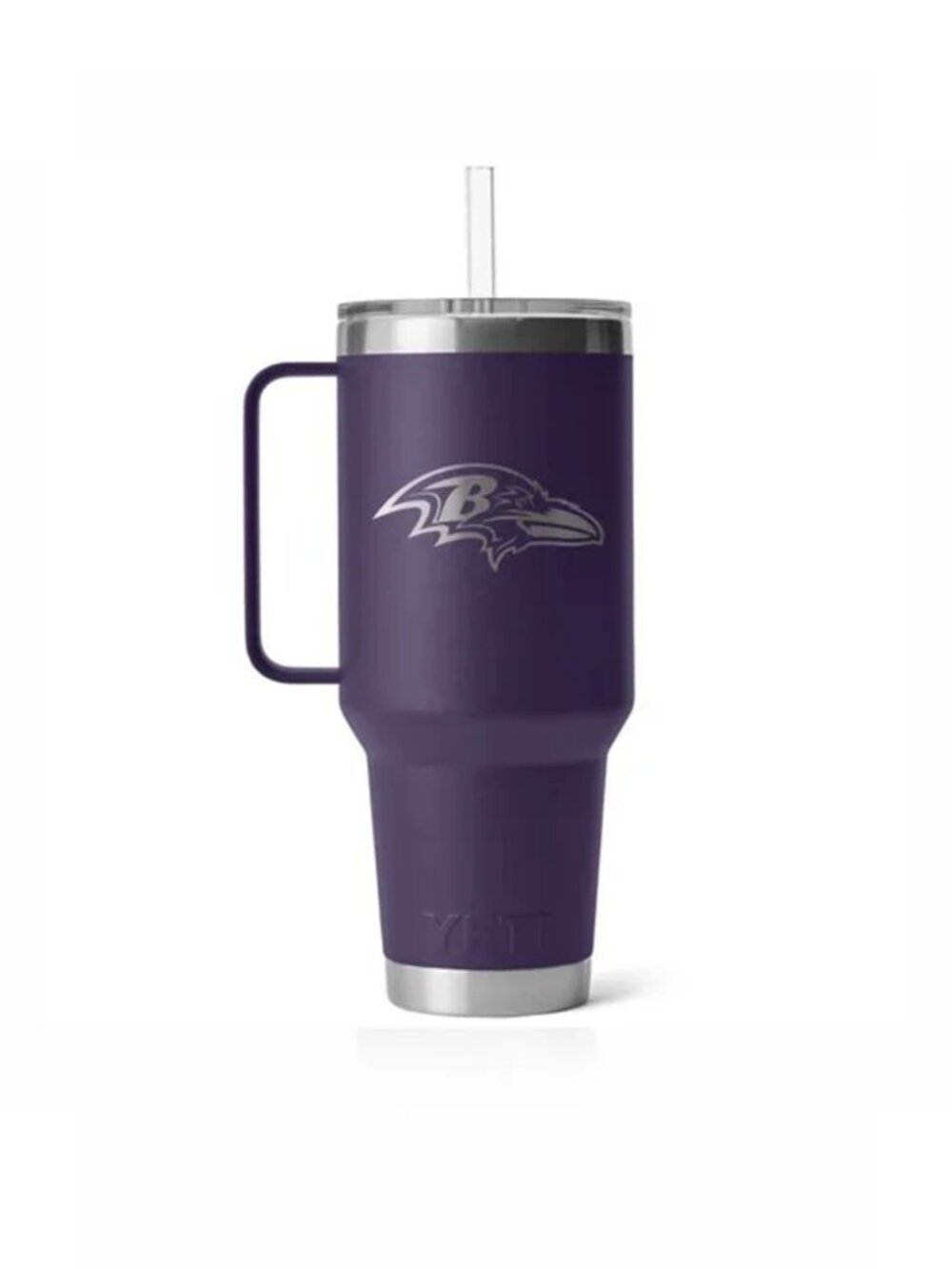 Yeti Rambler 42 OZ Straw Tumbler (Baltimore Ravens Purple)